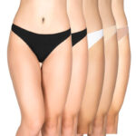 Α.A UNDERWEAR Brazil Cotton 5 τεμάχια Μαύρο, Άσπρο, Μπεζ & Μπεζ σκούρο