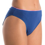 A.A UNDERWEAR Κυλοτάκι Tai 90% Cotton μπλε με ροζ λάστιχο