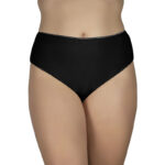 Α.A UNDERWEAR Κιλοτάκι Tai Plus Cotton Μαύρo