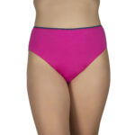 Α.A UNDERWEAR Κυλοτάκι Tai Plus 90% Cotton Ροζ με μπλε λάστιχο