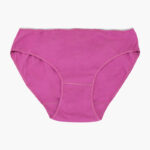 Α.A UNDERWEAR Κυλοτάκι Tai Plus 90% Cotton Μοβ με ασημί λάστιχο