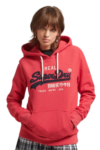 Vintage Logo Source Hoodie W2011556A-6GE Κόκκινο