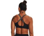Under Armour Infinity Mid Covered Γυναικείο Αθλητικό Μπουστάκι 1363353-001 Μαύρο - Image 2