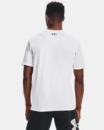 Under Armour Sportstyle Ανδρικό T-shirt 1326799-100 Λευκό - Image 3