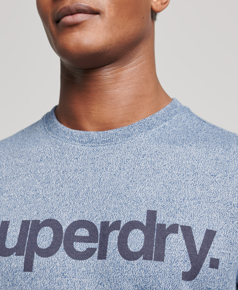 Superdry Vintage Ανδρικό T-shirt M1011633A-1SM Μπλε - Image 3