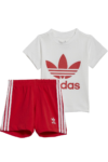 Adidas Βρεφικό Σετ με Σορτς HE4659 Λευκό