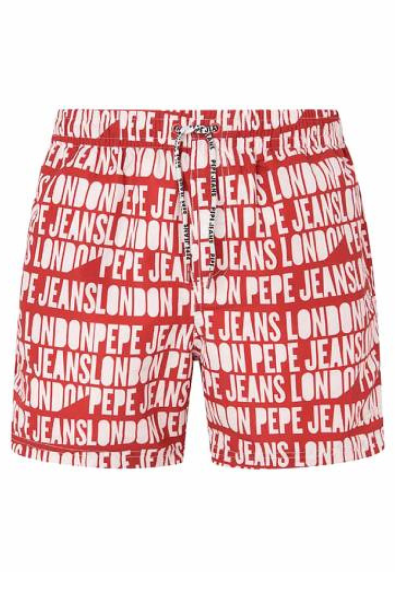 Ανώνυμο σχέδιο (28) PEPE JEANS - Ανδρικό Μαγιό PMB10384-257 Κόκκινο - Image 1