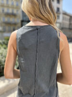 Pepe Jeans Γυναικείo T-Shirt PL505831-985 Γκρι - Image 2