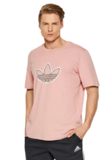 Adidas Ανδρικό T-shirt HE4681 Ροζ