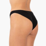 Brazil χωρίς λάστιχο πίσω Cotton - Modal μαύρα - Image 2