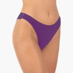 AA-UNDERWEAR Κυλοτάκι Brazil Plus Δαντέλα Cotton - Modal Μοβ - Image 2