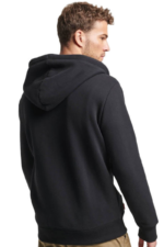 Superdry Ανδρική Ζακέτα M2013116A-02A Μαύρη - Image 3