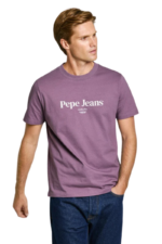 Pepe Jeans Ανδρικό T-shirt PM509783-491 Μωβ