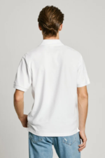 Pepe Jeans Ανδρικό T-shirt Polo PM542298-800 Λευκό - Image 3