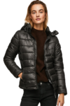 Pepe Jeans Alexa Γυναικείο Puffer Μπουφάν PL402077-999 Μαύρο