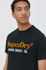 Superdry Ανδρικό T-shirt M1011894A-9RN Μαύρο - Image 4