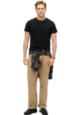 Superdry Vintage Ανδρικό T-shirt M1011245M-16A Μαύρο - Image 2