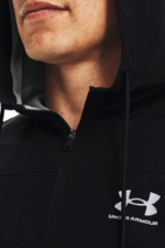 Under Armour Ανδρικό Μπουφάν Αντιανεμικό 1361621-003 Μαύρο - Image 4