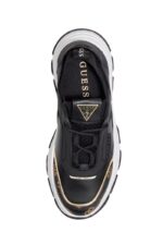 Guess Γυναικεία Sneakers FL8BYDSMF12-BLKBR Μαύρα - Image 4