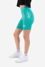 Nike Air Training Γυναικείο Ποδηλατικό Κολάν DM6055-392 Γαλαζοπράσινο - Image 3