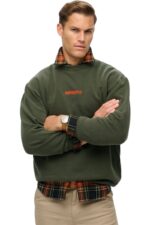 Superdry Logo Graphic Ανδρικό Φούτερ M2013734A-ZC3 Πράσινο