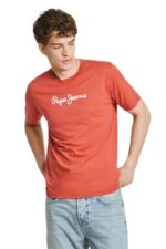 Pepe Jeans Ανδρικό T-Shirt PM508208-194 Πορτοκαλί