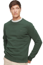 Superdry Essential Logo Ανδρική Φούτερ M2013113A-24F Πράσινη