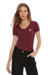 Guess Γυναικείο T-Shirt W2YI45J1314-G5Q3 Μπορντό
