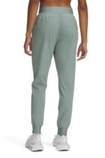 Under Armour UA Rival Hi Rise Woven Γυναικείο παντελόνι 1382727-348 Πράσινο - Image 3