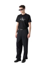 Calvin Klein Jeans Ανδρικό T-Shirt 00040EM289-UB1 Μαύρο - Image 4