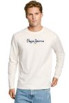 Pepe Jeans Ανδρική Μπλούζα PM508209-807 Μπεζ