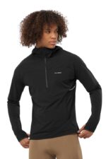 Salomon Sense Aero Hybrid Ανδρική Μπλούζα LC2290600 Μαύρη