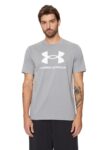 Under Armour Ανδρικό T-shirt 1382911-036 Γκρι