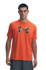 Under Armour Ανδρικό T-shirt 1390208-847 Πορτοκαλί