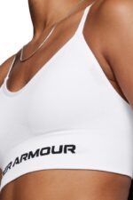 Under Armour Vanish Seamless Low Γυναικείο Μπουστάκι 1384417-100 Λευκό - Image 3