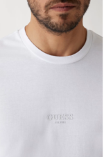 Guess Ανδρικό T-Shirt M2YI72I3Z14-G011 Λευκό - Image 4