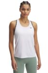 Under Armour Tech Knockout Tank Γυναικείο T-Shirt Αμάνικο 1389851-100 Λευκό