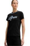 Guess Γυναικείο T-Shirt W5GI03I3Z14-JBLK Μαύρο