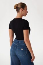 Guess Γυναικείο T-Shirt W5GI04J1314-JBLK Μαύρο - Image 4
