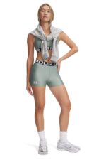 Under Armour HG Shorty Γυναικείο Κολάν/Σορτς 1383629-348 Πράσινο - Image 2