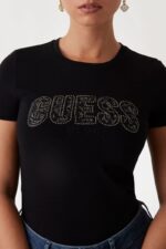 Guess Γυναικείο T-Shirt W5GI04J1314-JBLK Μαύρο - Image 3