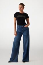 Guess Γυναικείο T-Shirt W5GI04J1314-JBLK Μαύρο - Image 2