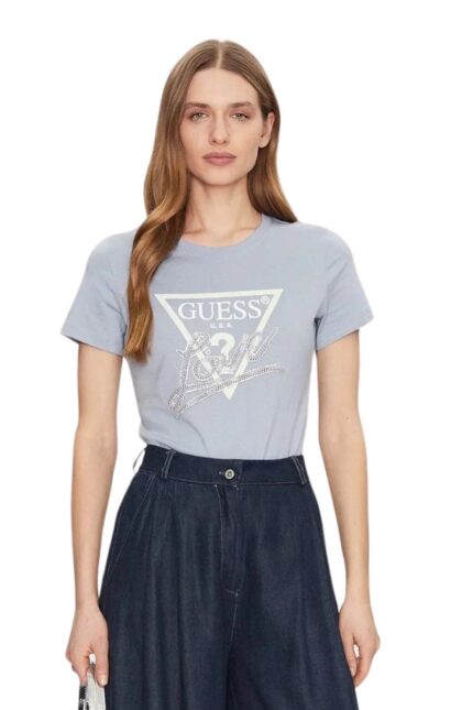 Guess Γυναικείο T-Shirt W5GI05I3Z14-A70Q Μπλε