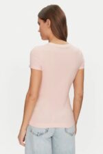 Guess Γυναικείο T-Shirt W5GI17J1314-G4Q4 Ροζ - Image 3