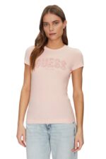 Guess Γυναικείο T-Shirt W5GI17J1314-G4Q4 Ροζ