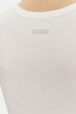 Guess Αμάνικο Γυναικείο T-Shirt W5GP06KCS10-G011 Λευκό - Image 5