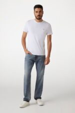 Guess Ανδρικό T-Shirt M2YI36I3Z14-G011 Λευκό - Image 2