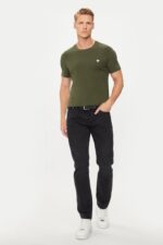 Guess Ανδρικό T-Shirt M2YI36I3Z14-G896 Λάδι - Image 2