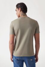 Guess Ανδρικό T-Shirt M5GI06I3Z14-A81T Λαδί - Image 4