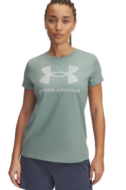 Under Armour Γυναικείο T-Shirt 1356305-348 Πράσινο